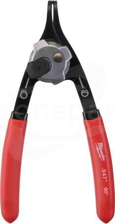 147mm odgięte 90st Szczypce odwracalne do pierścieni Segera