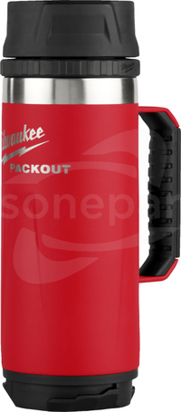 PACKOUT 532ml czerwony Kubek termiczny z pokrywką