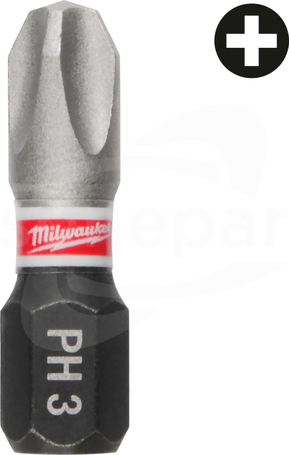 SHOCKWAVE PH3 25mm (3szt) Bit udarowy