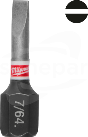 SHOCKWAVE SL0,6x4,5 25mm (3szt) Bit udarowy
