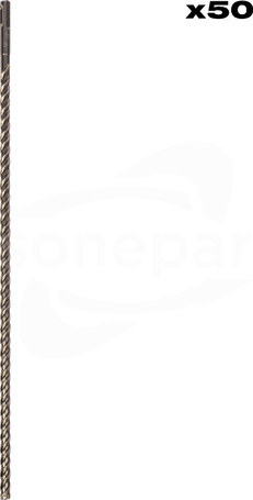 MX4 SDS Plus 10x400/455mm (50szt) Wiertło udarowe 4-ostrzowe