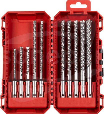 SDS Plus MX4 5-12mm (10szt) Zestaw wierteł