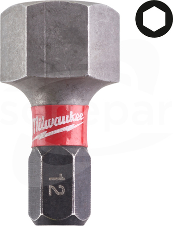SHOCKWAVE HEX12 25mm (2szt) Bit udarowy