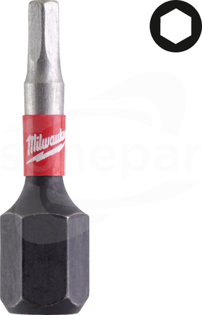 SHOCKWAVE HEX2,5 25mm (2szt) Bit udarowy