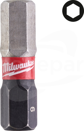 SHOCKWAVE HEX6 25mm (2szt) Bit udarowy