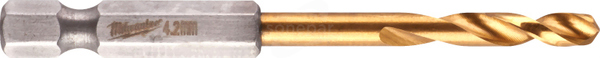 HSS-G Tin 4.2mm Wiertło udarowe do metalu