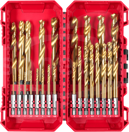 HSS-G Ti 2-13mm (25szt) Zestaw wierteł do metalu