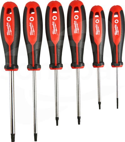 Torx T10-T40 (6szt) Zestaw wkrętaków