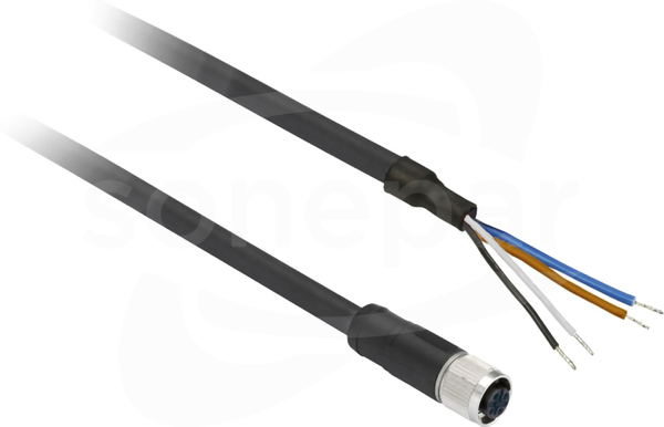 XZCPV1141L2 2m KABEL M12 ZE ZŁĄCZEM ŻEŃSKIM