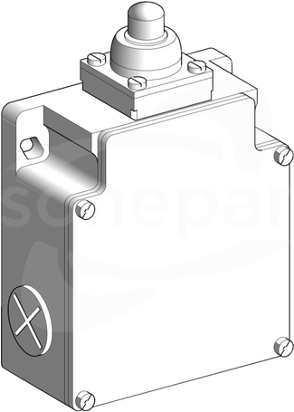 XCKML110H29 Wyłącznik krańcowy metal.