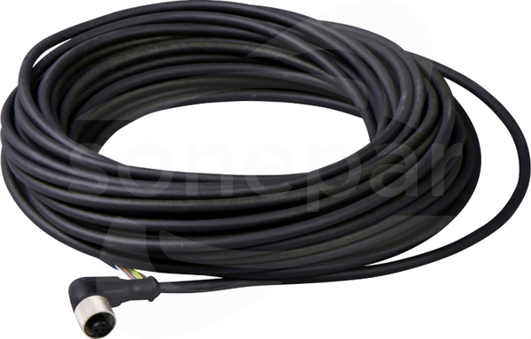 XZCP1264L15 5-pin 15m 90st. KABEL M12 ZE ZŁĄCZEM KĄTOWYM ŻEŃSKIM