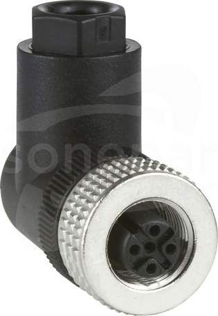 XZCC12FCM40B M12 4P Wtyk żeński kątowy