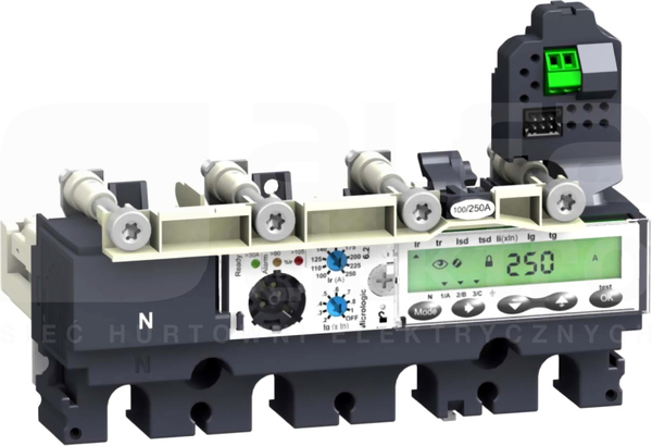 4P4D Micrologic 6.2 E 40A NSX100-250-ZABEZPIECZENIE