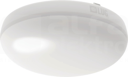 PLAO LB LED 10W/830 750lm IP54 biały Plafon LED LUGBOX z czujn.ruchu