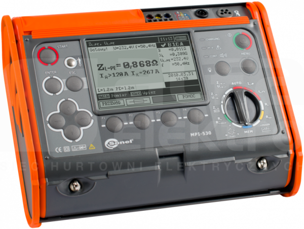 MPI-530+wyposażenie Miernik param.inst.elektr.