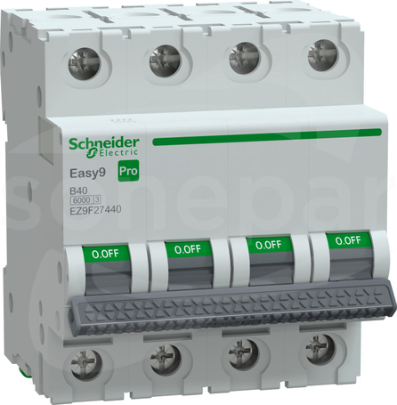 Easy9 PRO B40A 4P Wyłącznik nadprądowy