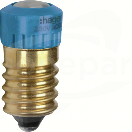 167904 niebieski Dioda LED E14