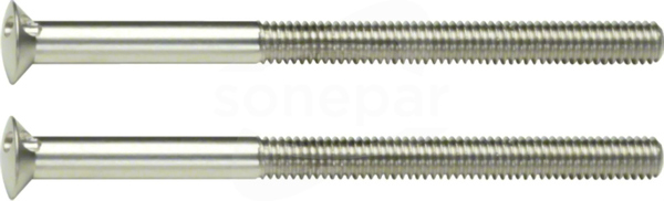 Berker TS M3,5 x 50mm stal szlachetna Śruba z dwoma otworami