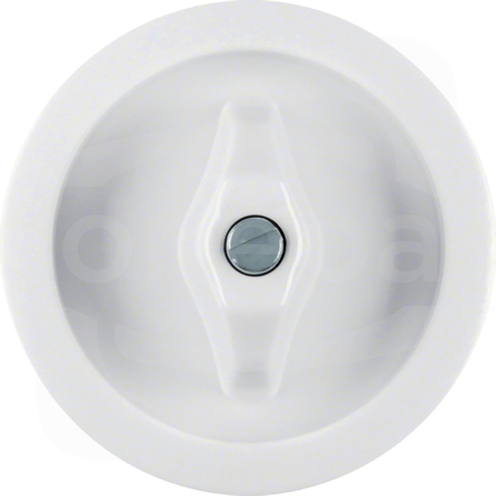 1930/GLAS/PALAZZO śnieżnobiały Element centr.z pokr.łącznika obr.