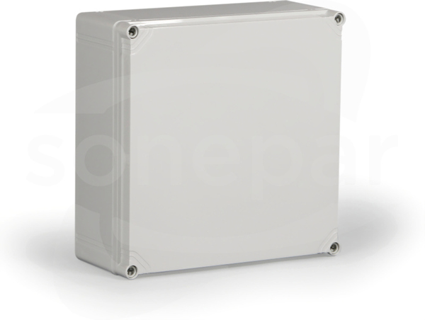 OPCP404013G 400x400x132 Obudowa CUBO O PC pokr.szara