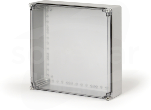 OPCP404013T 400x400x132 Obudowa CUBO O PC pokr.przezroczysta