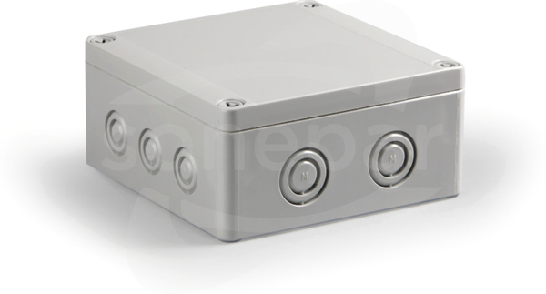SPCM131306G 125x125x60 Obudowa CUBO S PC pok.szara
