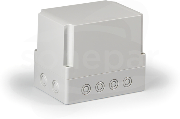 SPCM131815G 125x175x150 Obudowa CUBO S PC pok.szara