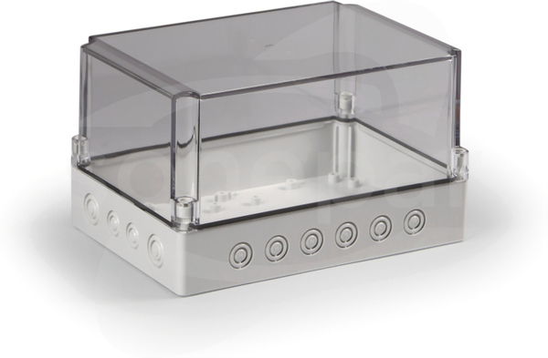 SPCM182515T 175x250x150 Obudowa CUBO S PC pok.przez