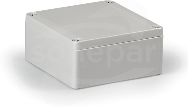 SPCP131306G 125x125x60 Obudowa CUBO S PC pok.szara