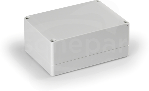 SPCP131808LG 125x175x75 Obudowa CUBO S PC pok.szara