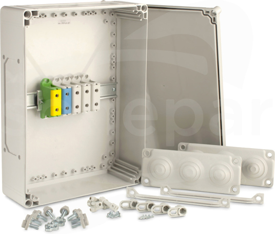 TPCF304013G003 300x400x130 Obudowa CUBO T3+pak.instal