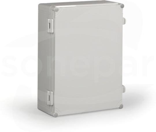 WPCP304013G 300x400x132 Obudowa CUBO W PC pok.szara