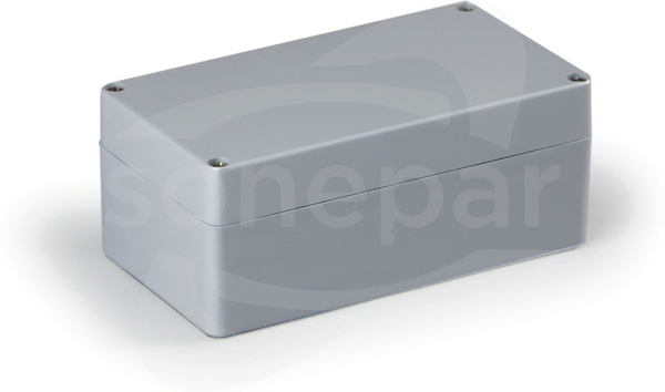 HALP122009 120x220x90 Obudowa CUBO H ALU RAL7001