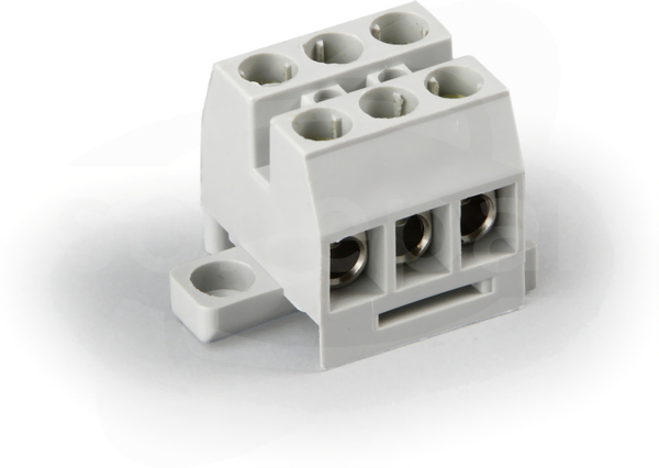 KR8031 6mm2 Złączka komp.Cu CLAMPO 3-tor