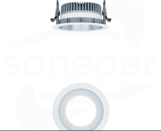 PANOS EVO R150L 9W 840 SWI SM WH Oprawa LED