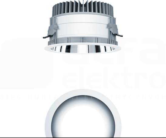 PANOS EVO R200H 22W LED840 LDO AL WH Oprawa LED