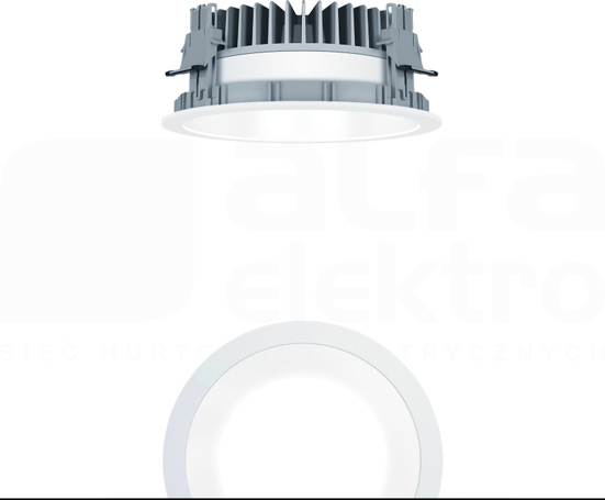 P-INF R200L LED1800-940 LDO WH WH Downlight do wbudowania