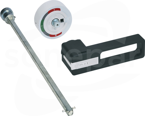 DSX 160-320 IP55 STD czarny Napęd obrotowy pośredni