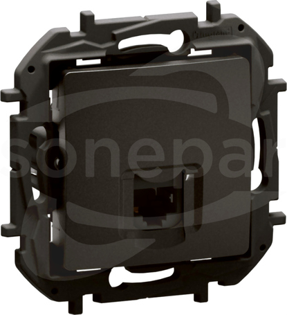 NOWE NILOE RJ45/KAT.6A UTP czarne Gniazdo komputerowe
