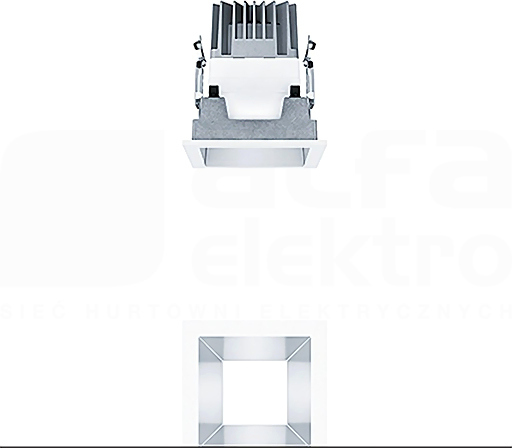 PANOS EVO Q100H 18W LED840 SM WH Oprawa LED