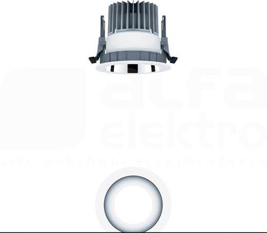 PANOS EVO R100L LED830 AL WH Downlight LED