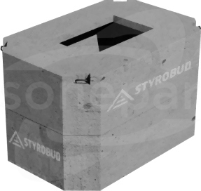 SK2(2)/RL2 PL1pe PL1wm/ST/A15 Studnia kablowa 2-elem. z ramą i pokrywa lekką