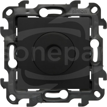 SIMON24 IP20 6–600W czarny mat Ściemniacz obrotowy do LED ściemnialnych