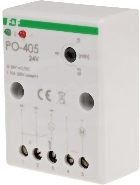 PO-405 PRZEK.CZASOWY 24VAC/DC Z opóźnionym odpadaniem