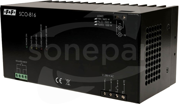 SCO-816 DALI 1-10V MODBUS ŚCIEMNIACZ DO ODB.DUŻEJ MOCY
