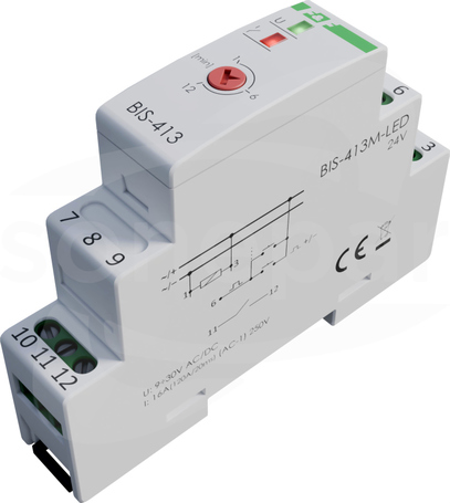 BIS-413M-LED-24V Przekaźnik bistabilny
