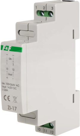 ZI-17 12W 14,5VDC ZASILACZ IMPULSOWY