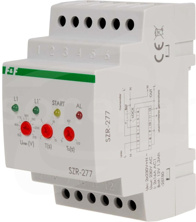 SZR-277 STEROWNIK ZAŁĄCZANIA REZERWY