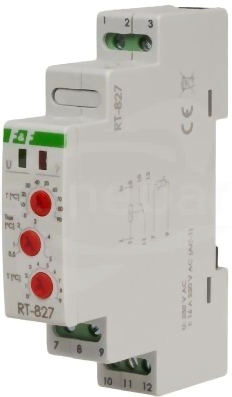 RT-827  0-99st.C Regulator temperatury