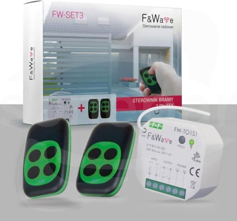 FW-TO1S1 + FW-KEY Zaprogramowany zestaw
